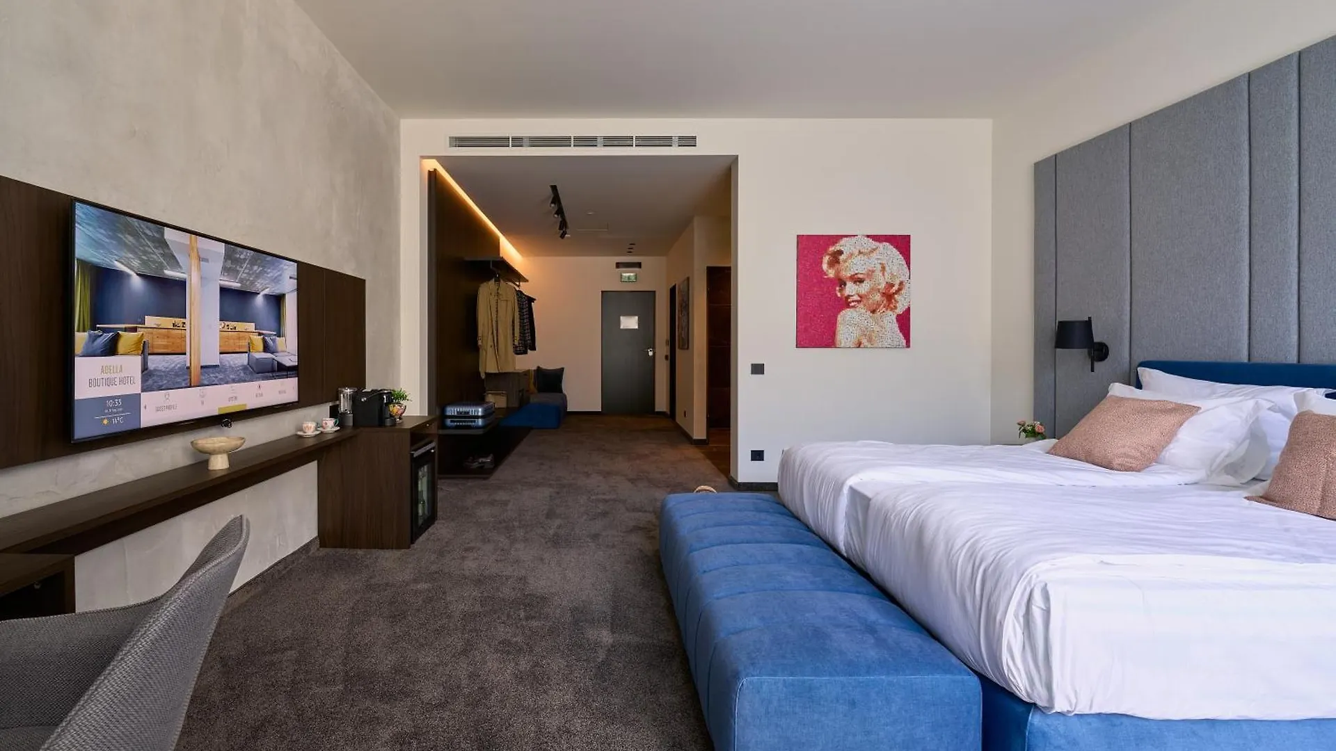 **** Apart Otel Adella Boutique Hotel - Free Secured Parking Sofya Bulgaristan